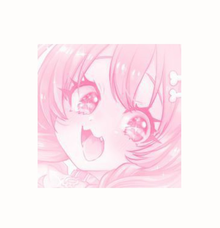 soft pink anime