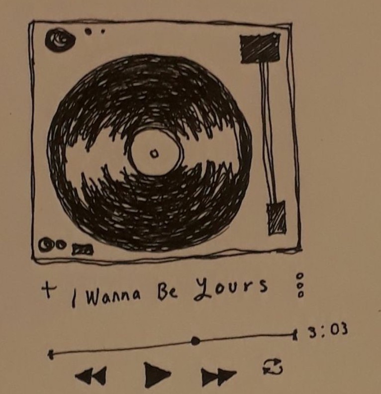 i wanna be yours widget