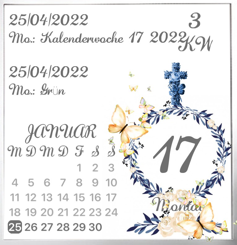 Kalender Pfingsten  1 