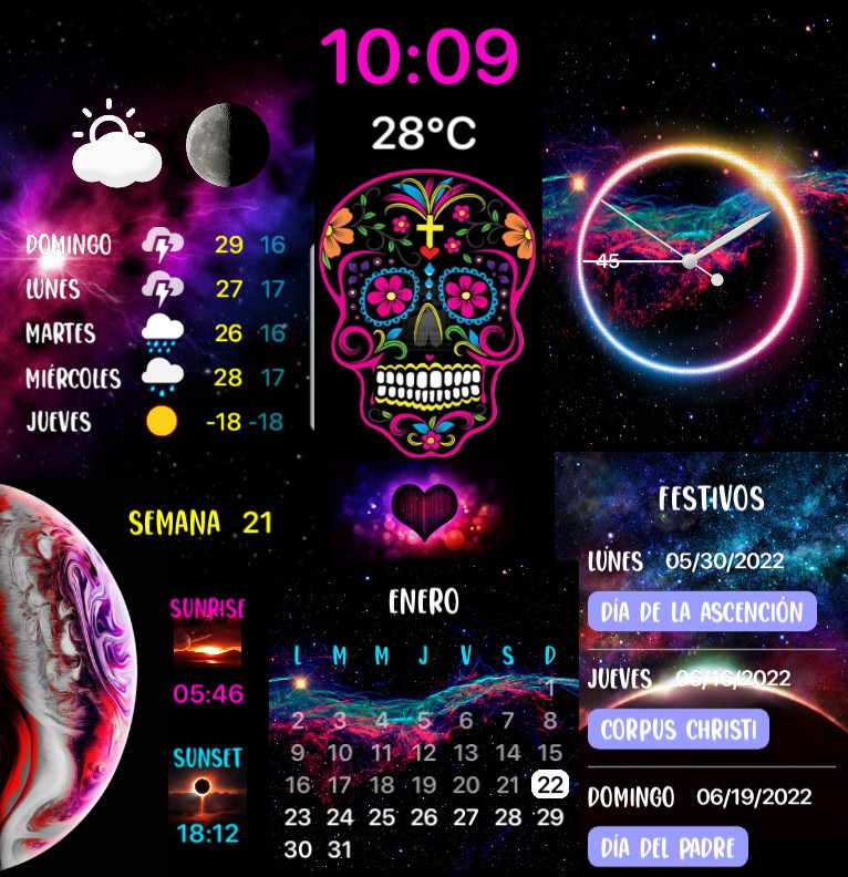Neon space 