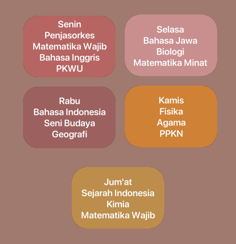 Jadwal