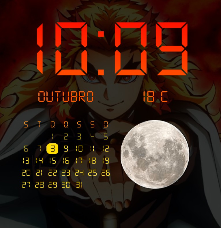 cool clock and calendar