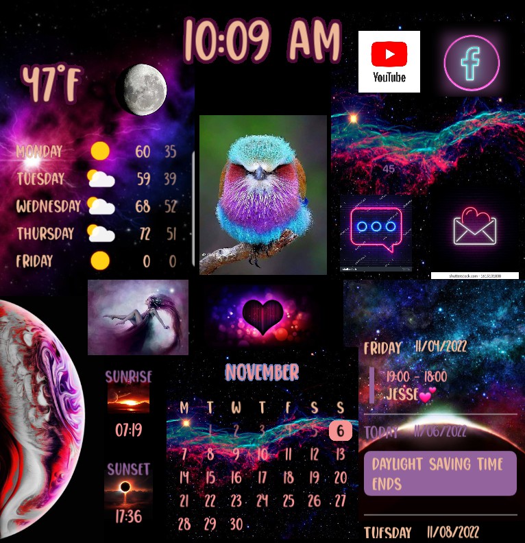 Neon space  Copy