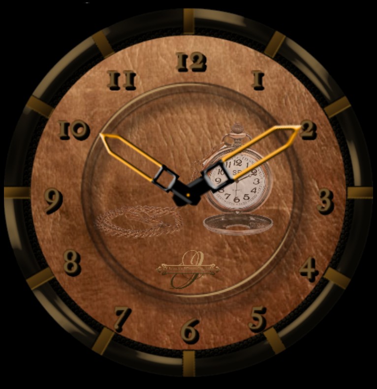 Clock Leder 