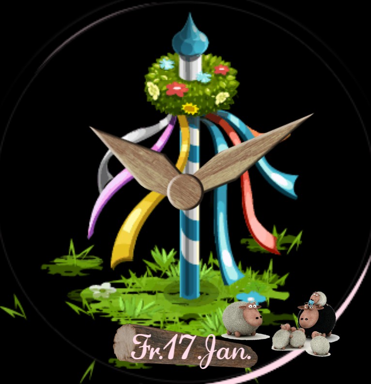 Clock Tanz in den Mai 1