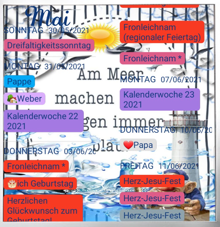 Termine Kuestenkind  8