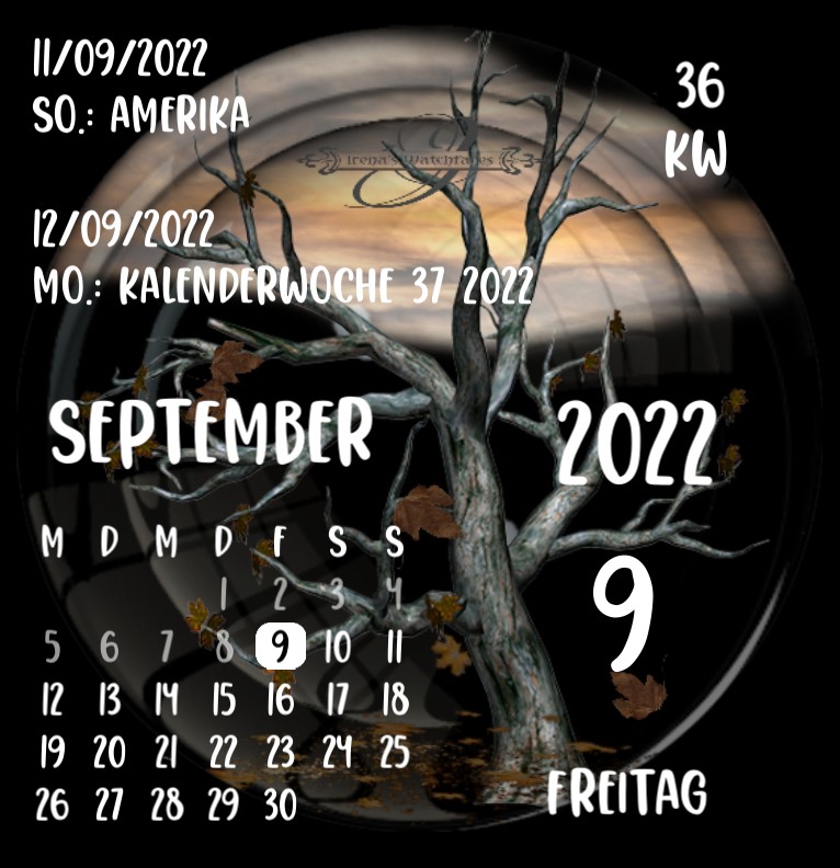Kalender Autumn Tree 