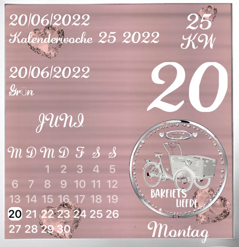 Kalender Bakfiets Liefde Ucolor 