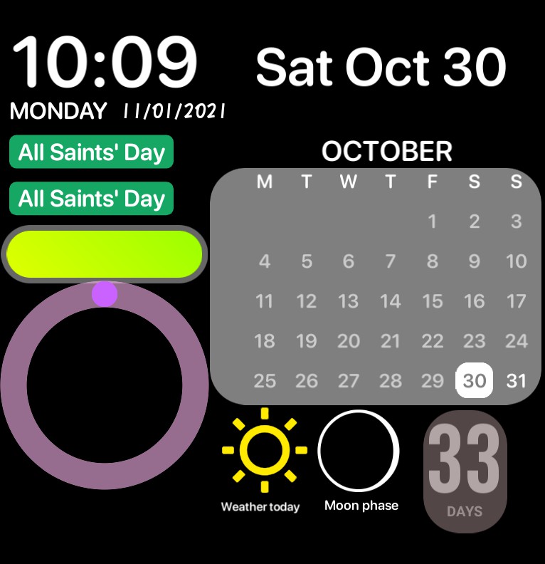 My first widget3