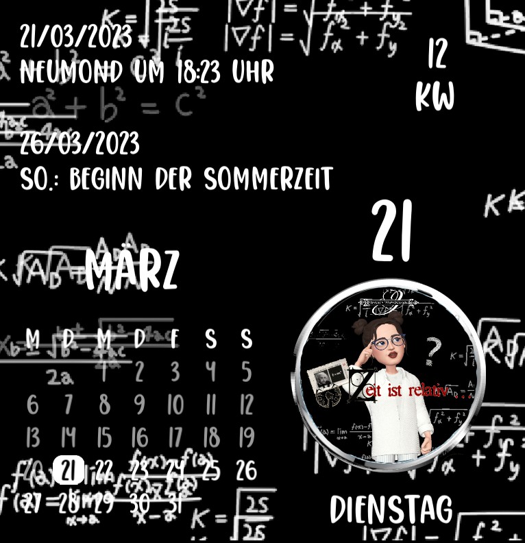 Kalender Mathematik Emoji 