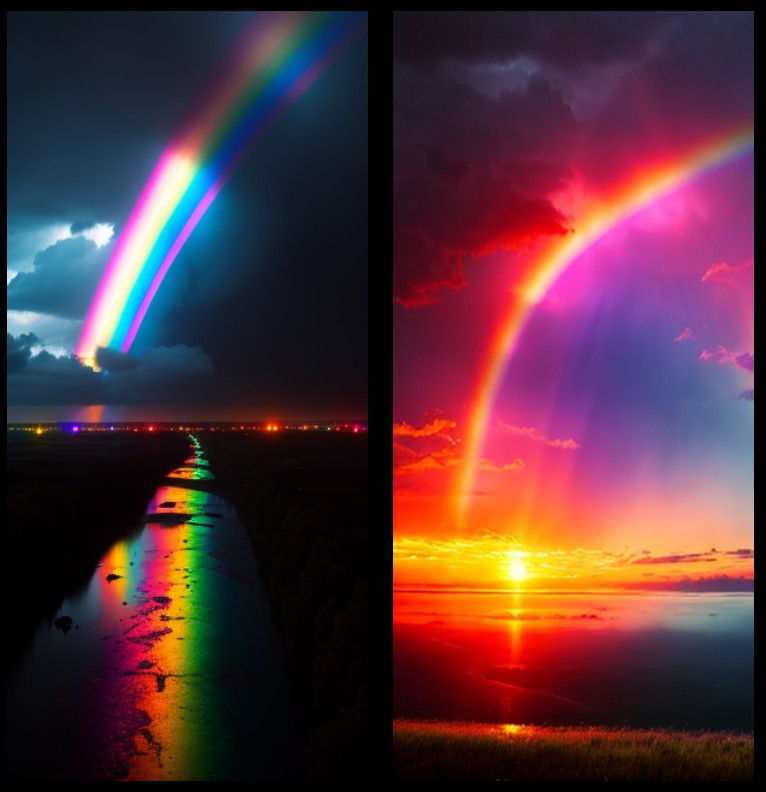Rainbow Sunset
