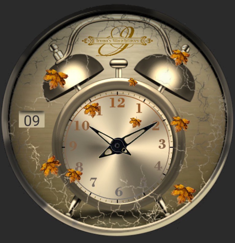 Clock Herbstzeit 