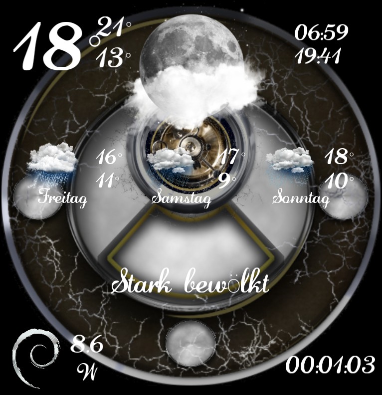 Widget Wetter Old Sports 