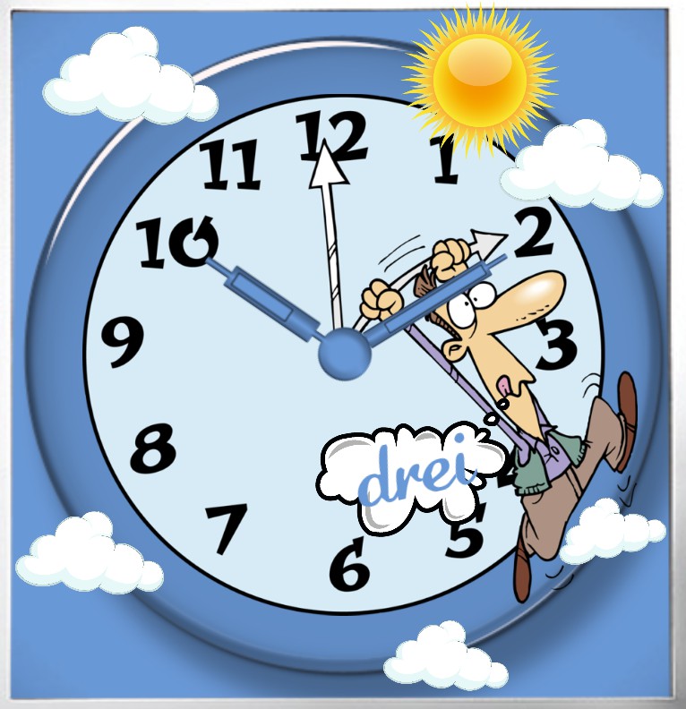 Clock Summertime 