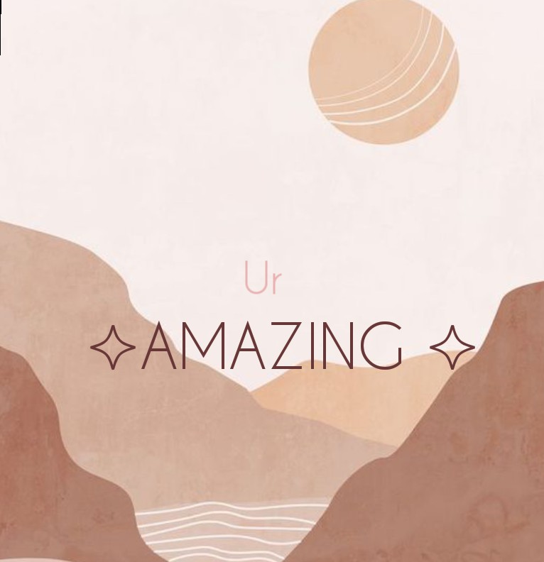 UR AMAZING 