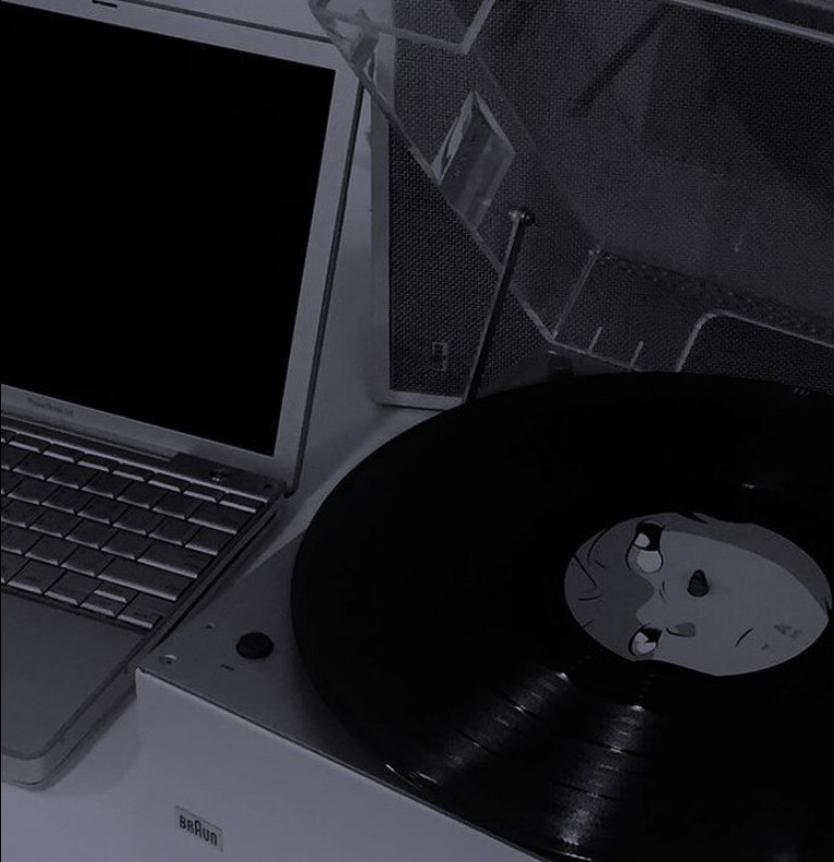 dark aesthetic widget