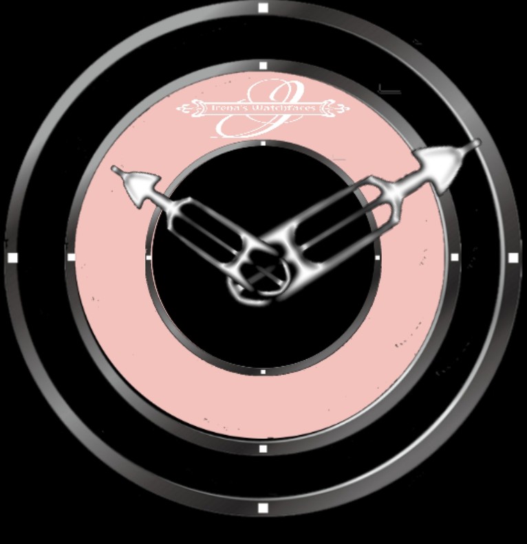 Clock Privat1 Rosa