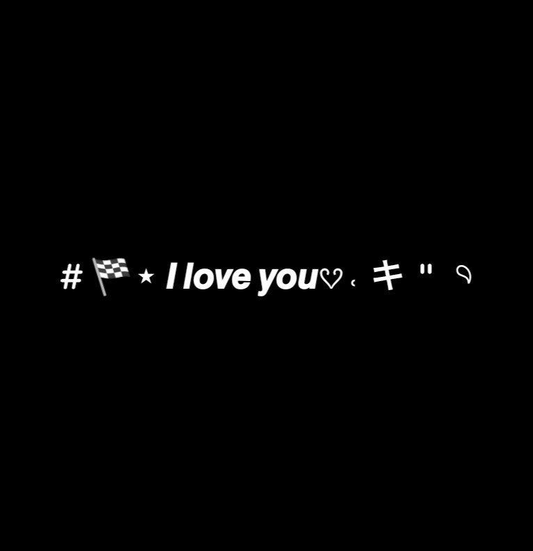 i love You