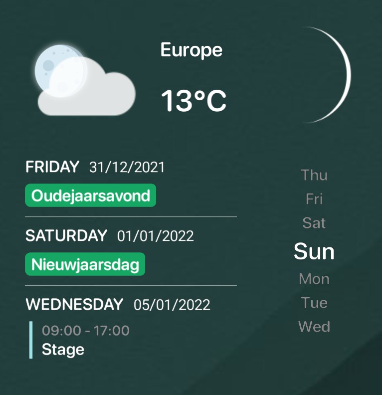 weather dark green 