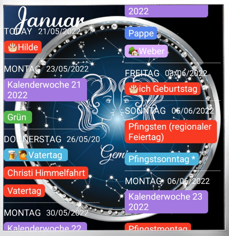 Termine Gemini 2