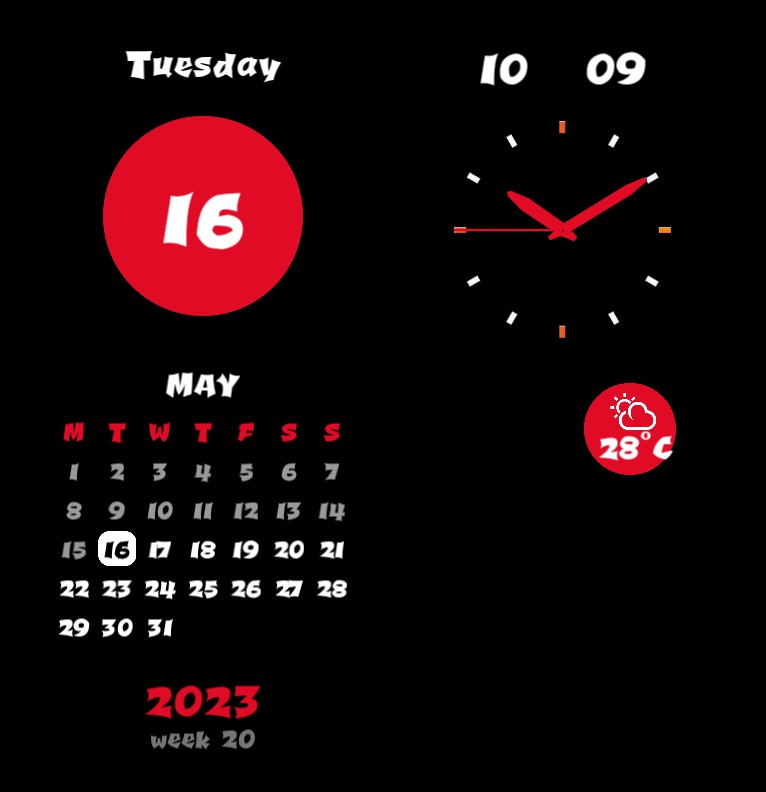 Themeable Dashboard on Black Background Copy
