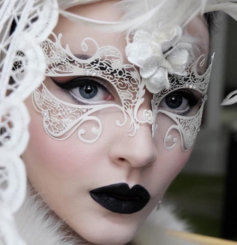 white masquerade