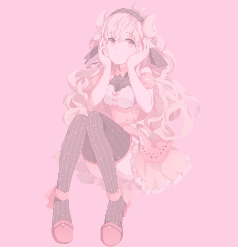Pink Anime Girl