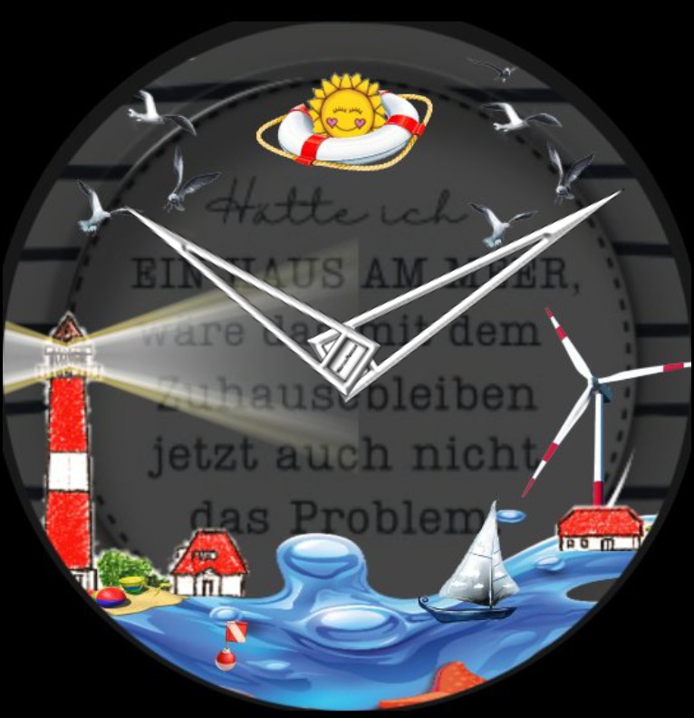 Clock Kuestenkind 4 Nacht