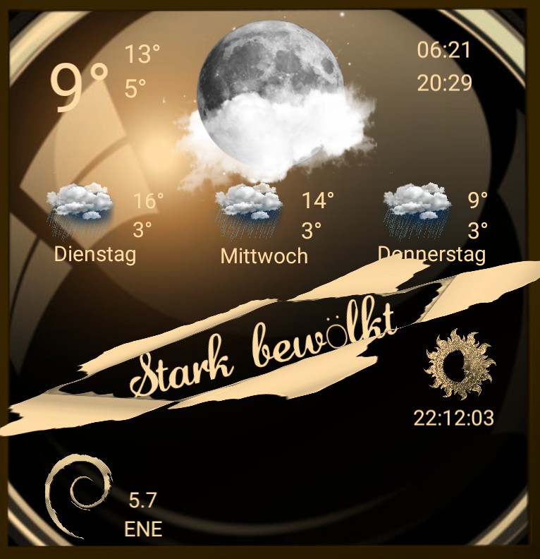 Widget Wetter Design 1469