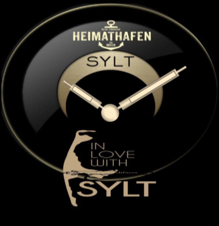 Clock Sylt Tide