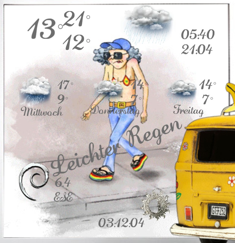 Wetter Hippie Step