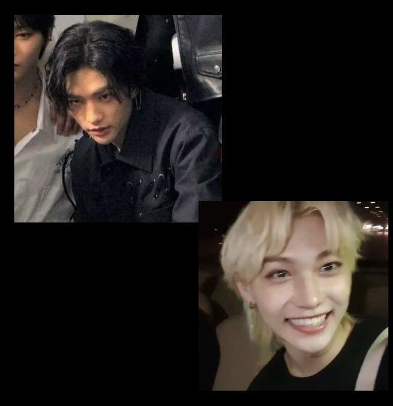 Just hyunjin and felix