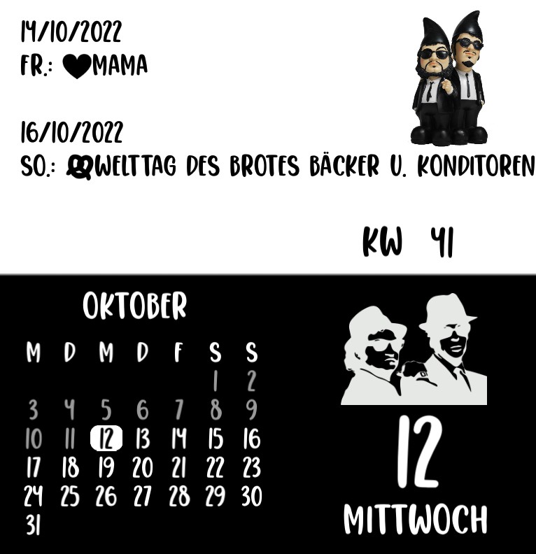 Kalender Blues Brothers 