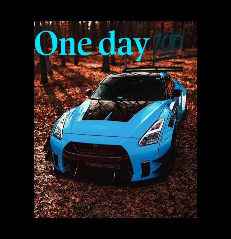 Blue GT-R 
