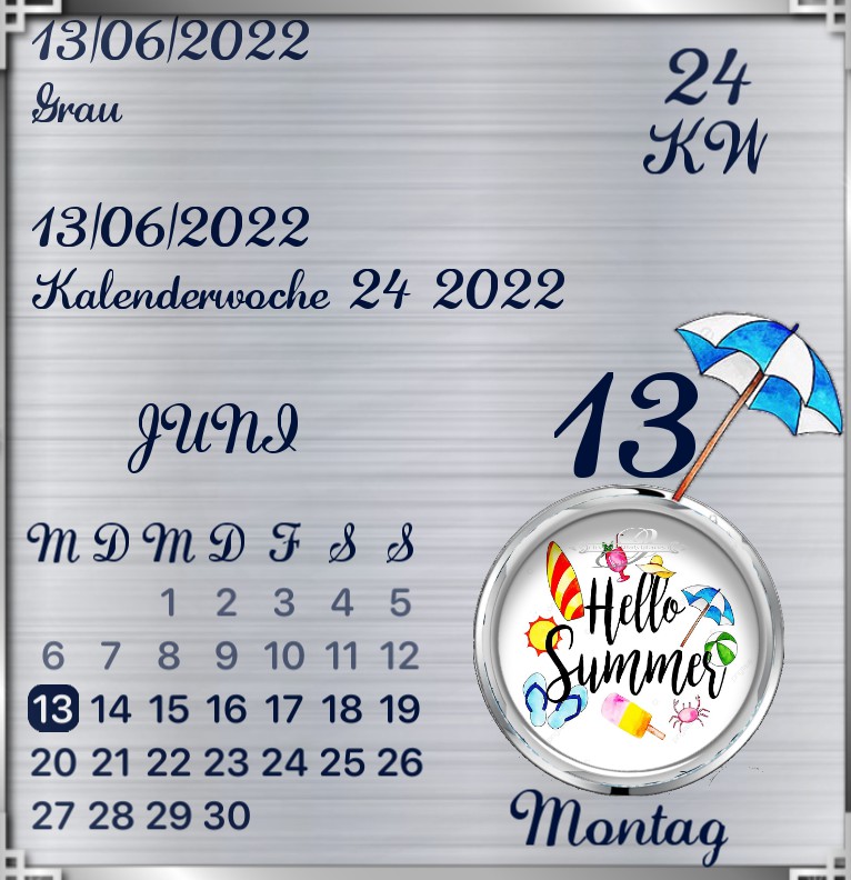 Kalender Hello Summer 