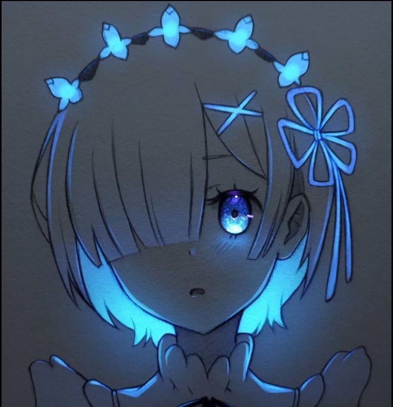 blue