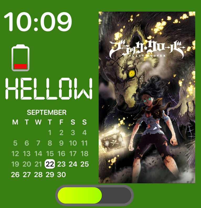 Cyrils First Widget