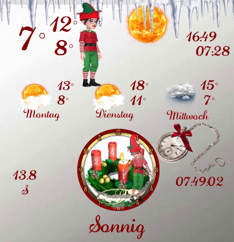 Wetter Adventskranz 1