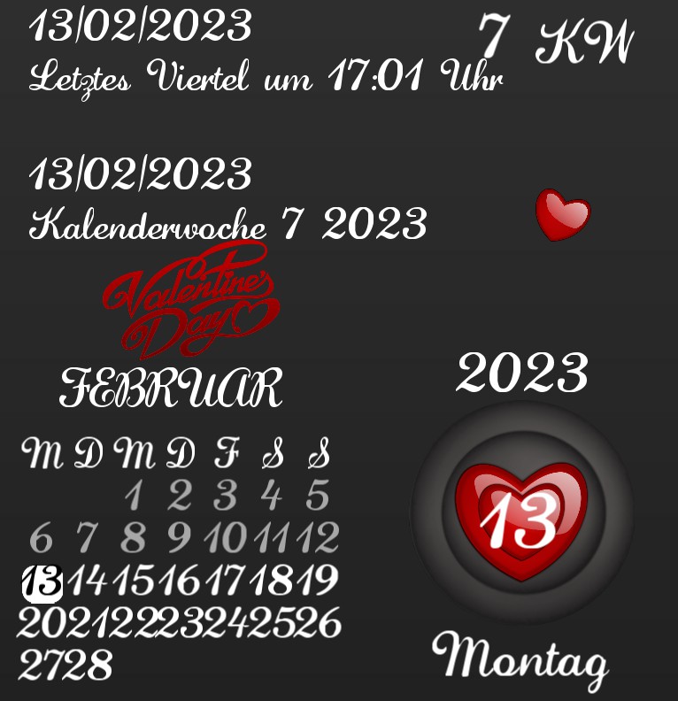 Kalender  Love Time  