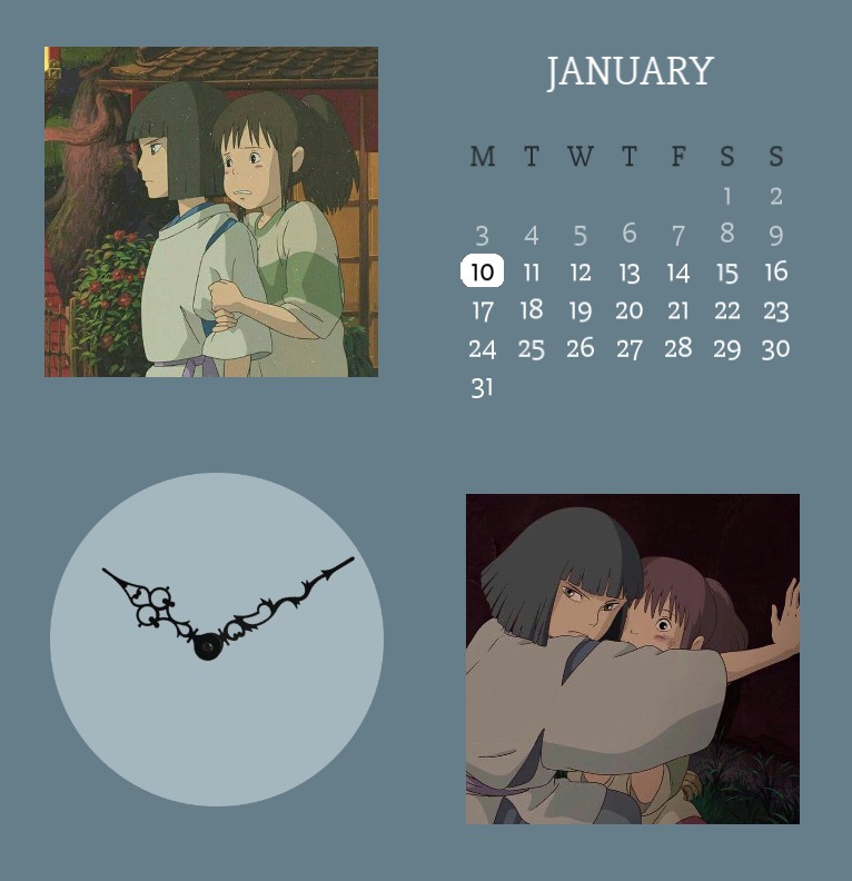 spirited away widget 