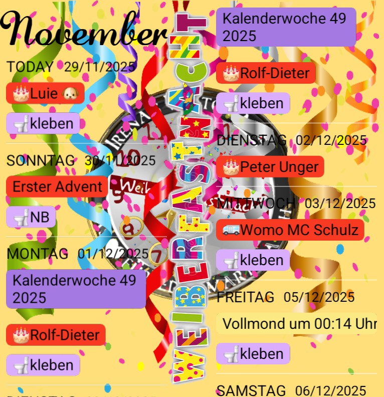 Termine Weiberfastnacht  Copy