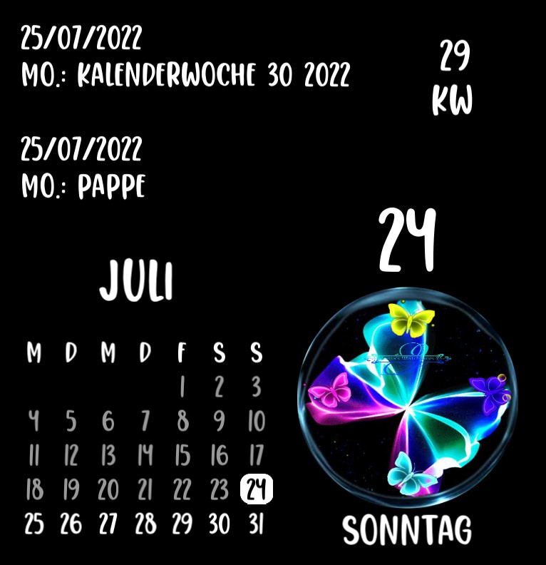 Kalender Butterfly neo 