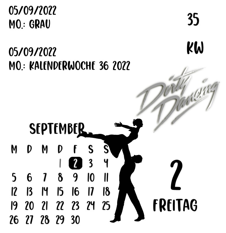 Kalender Dirty Dancing 