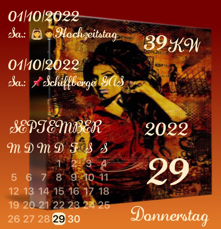 Kalender Amy Winehouse 