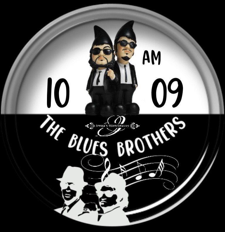 Clock Blues Brothers 
