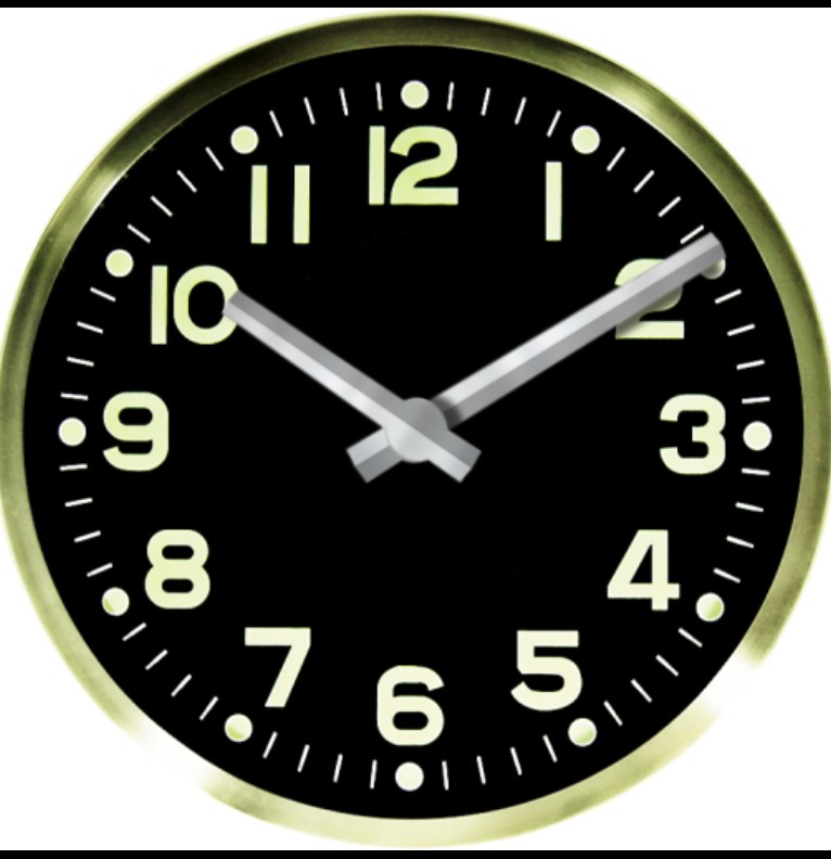 Military Green Clock