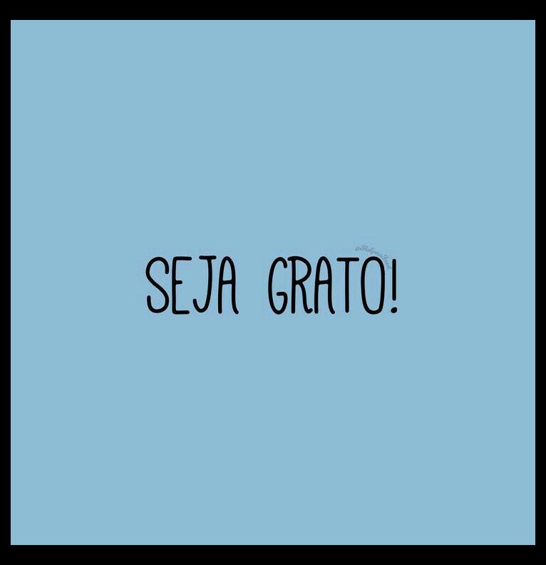Seja grato