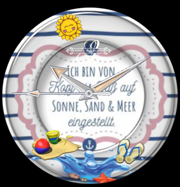 Clock Kuestenkind 
