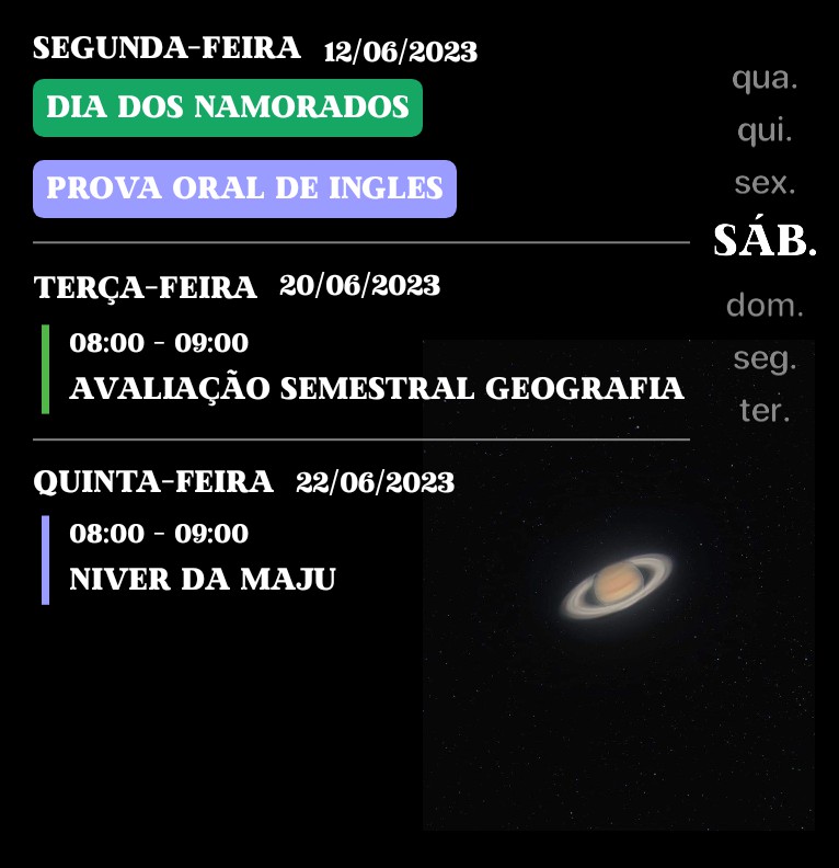 agenda
