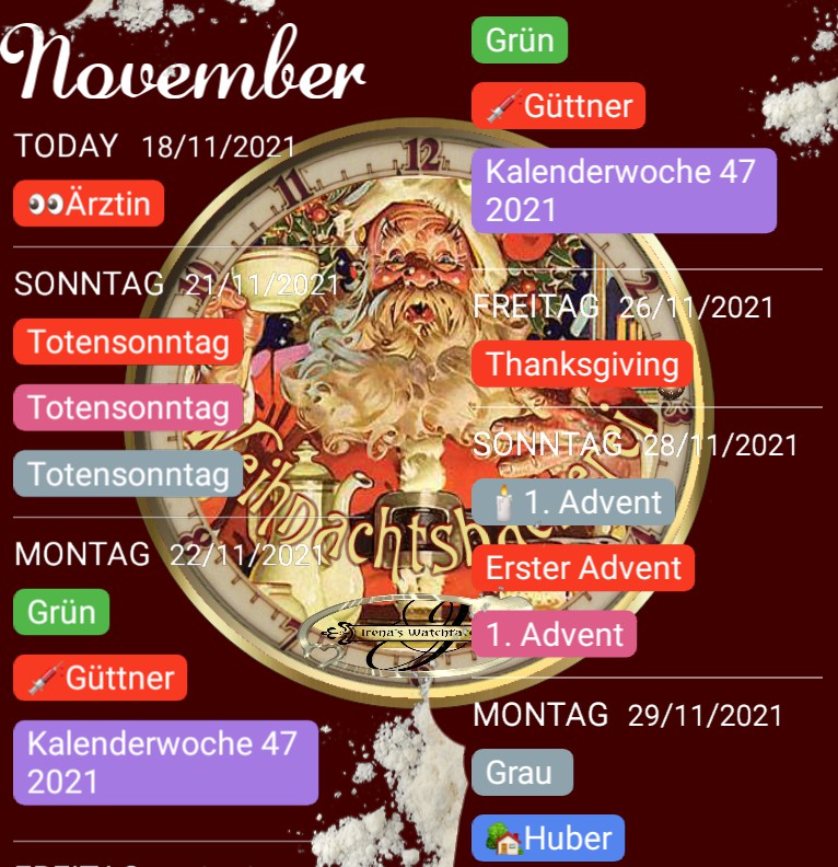 Termine Weihnachtsbckerei 